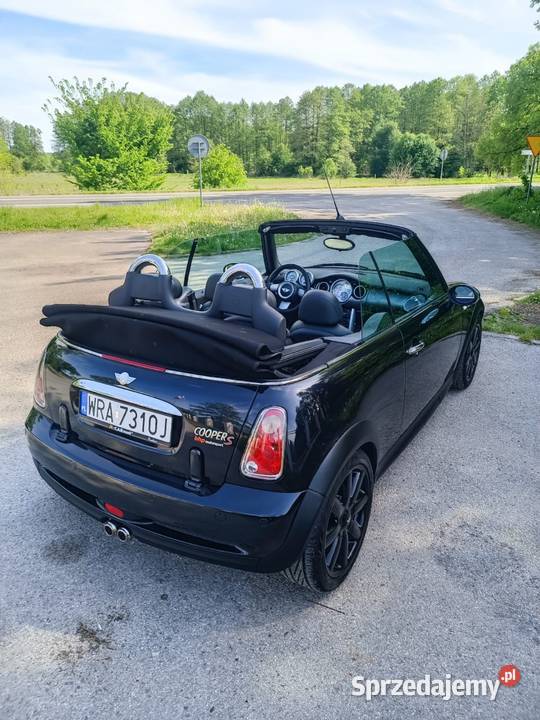 Mini Cooper S Cabrio 16 Kompresor nieuszkodzony Młodocin Mniejszy