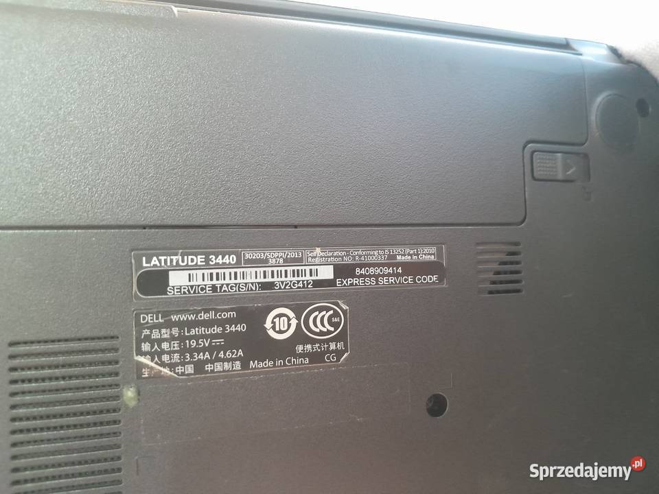 Laptop Dell Latitude 3440 procesor i3 dysk matowa Wieliczka