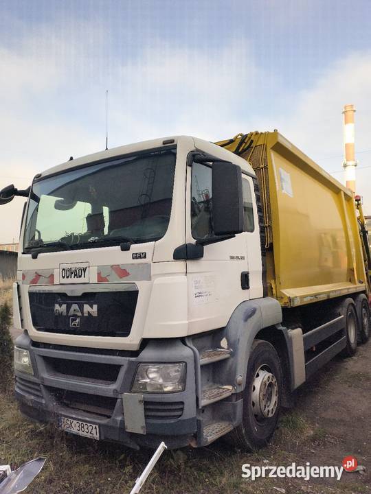 MAN TGA 28320 6X24 LL Śmieciarka pełny VAT Śmieciarki Skarżysko-Kamienna