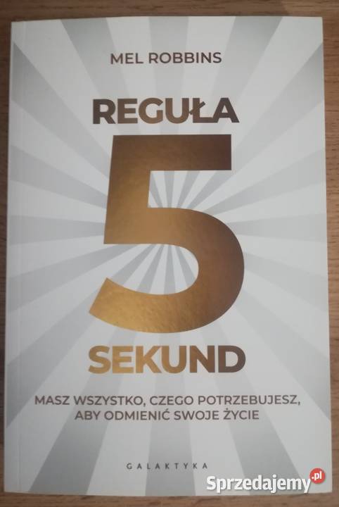 NOWA Reguła 5 sekund Mel Robbins Głogów
