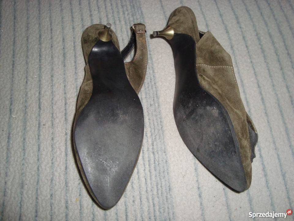 Buty damskie na metalowym obcasie