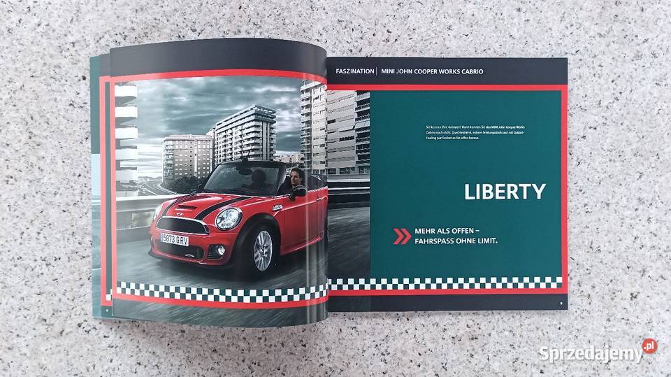 MINI Cooper Cooper Cabrio Clubman JOHN COOPER katalog Bytom