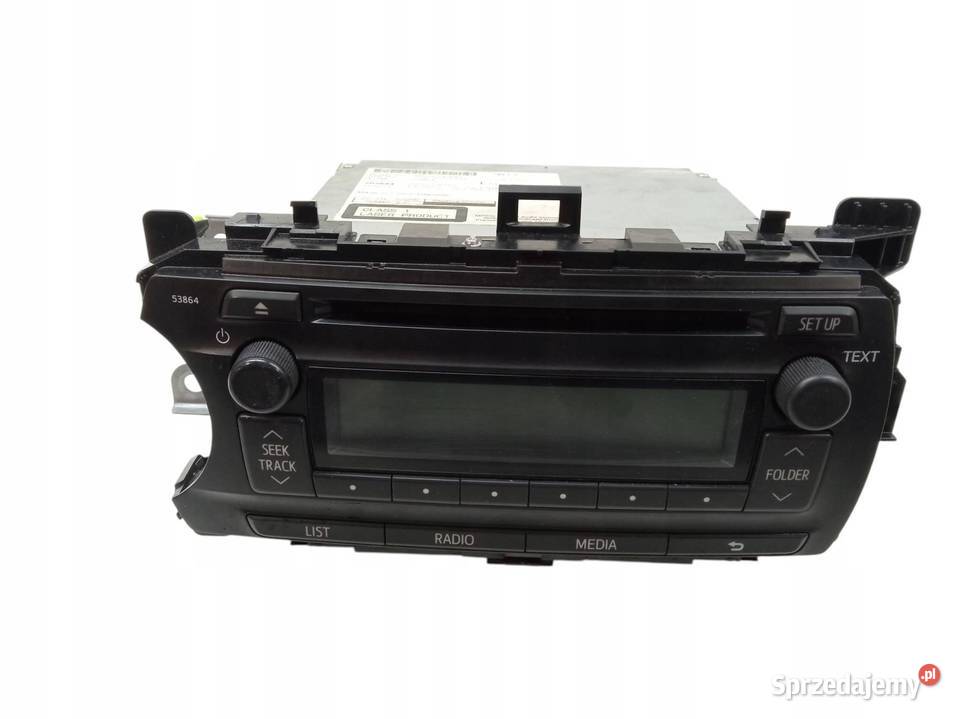 RADIO 861200D640 Toyota Yaris III 2011 Sprzęt audio fabryczny świętokrzyskie
