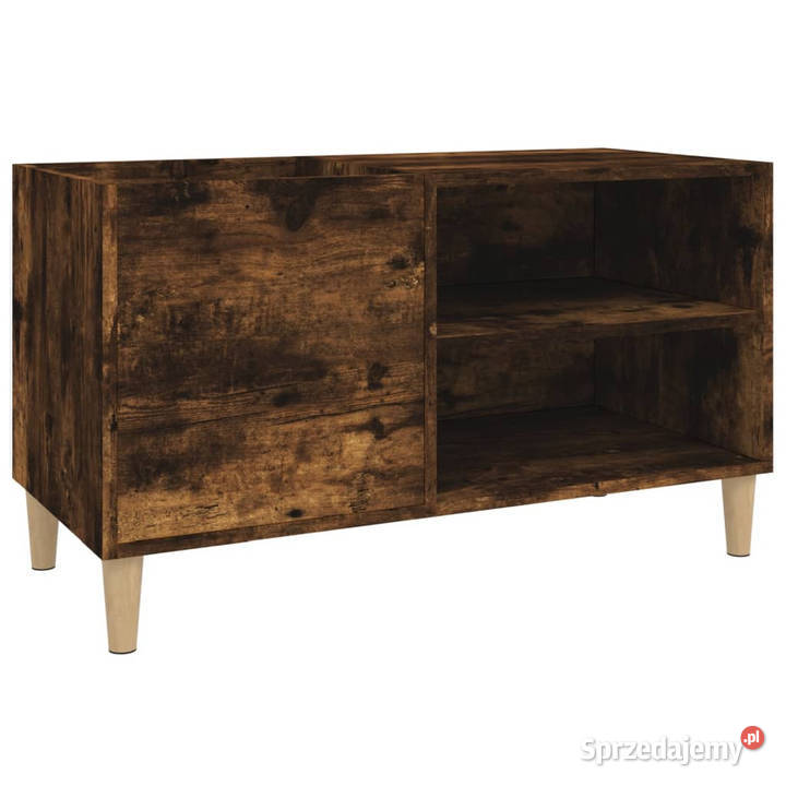 Szafka na płyty przydymiony dąb 845x38x48