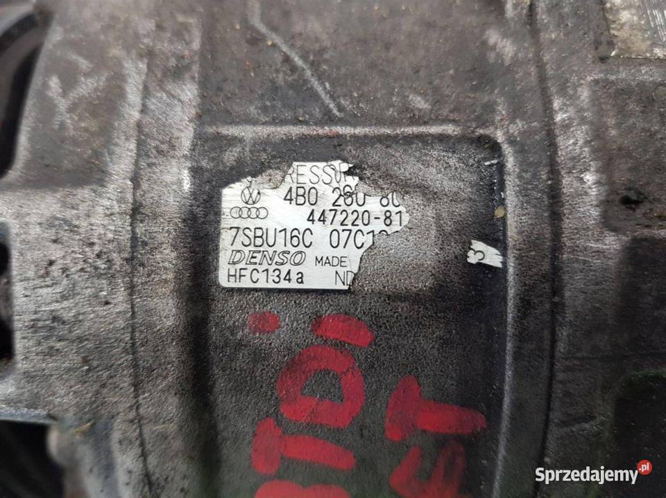 SPRĘŻARKA KLIMATYZACJI AUDI A8 4B0260805 7SBU16C kujawsko-pomorskie Lipno