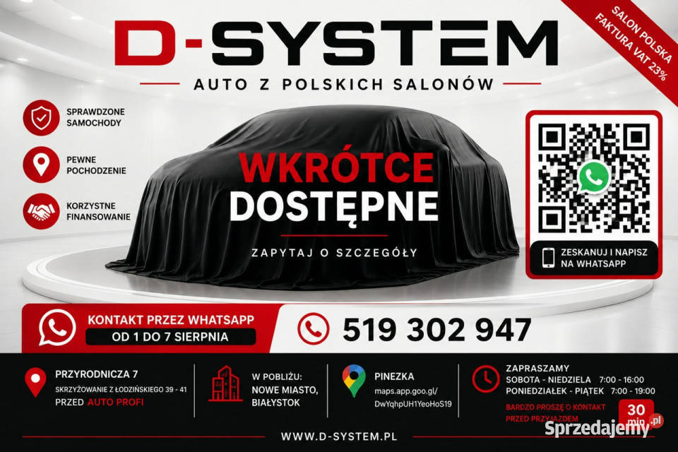 Toyota Corolla 20r Salon Polska 18 HYBRID nieuszkodzony Białystok
