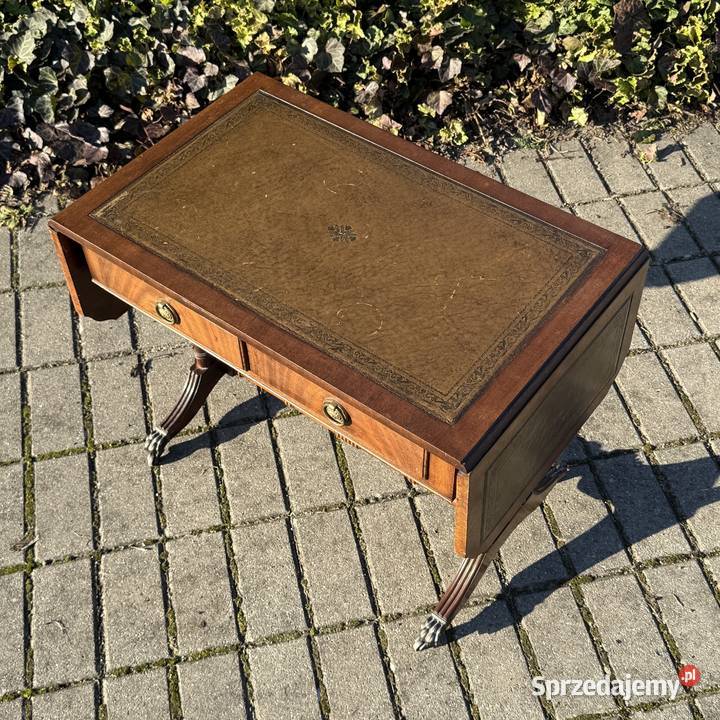 ARTexpert Stylowy angielski stolik klapowy Antyki, Sztuka, Kolekcje Dobrzany