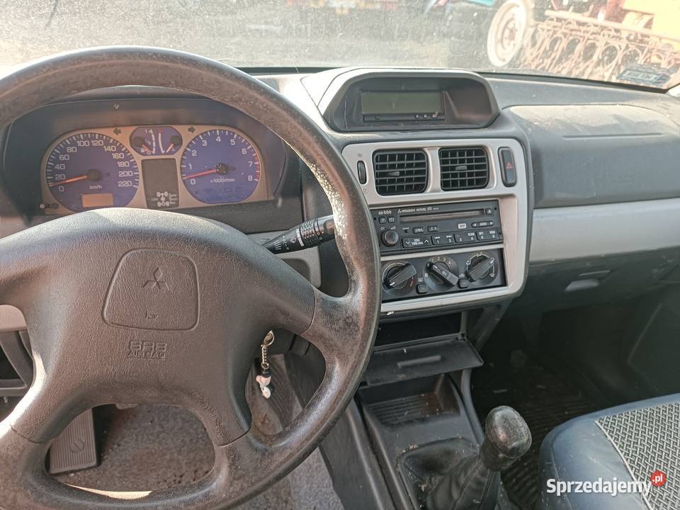 Mitsubishi Pajero Pinin 18 GDI 4x4 na graty centralny zamek Osieck
