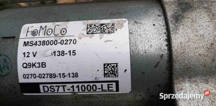 Rozrusznik z startstop Ford Mondeo MK5 20 tdci Tarnowskie Góry