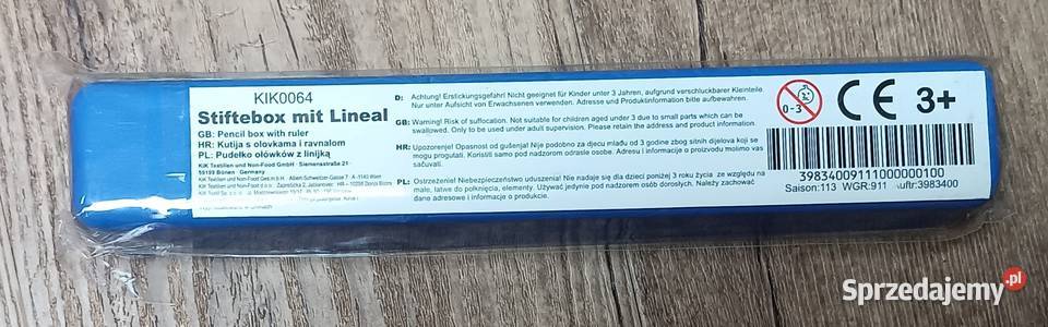 Pudełko na ołówki z linijką Zbylitowska Góra