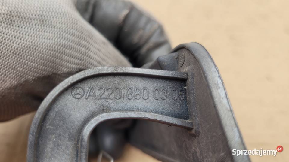 MERCEDES W220 ZAŚLEPKA SPRYSKIWACZA LAMPY LEWY sprzedam