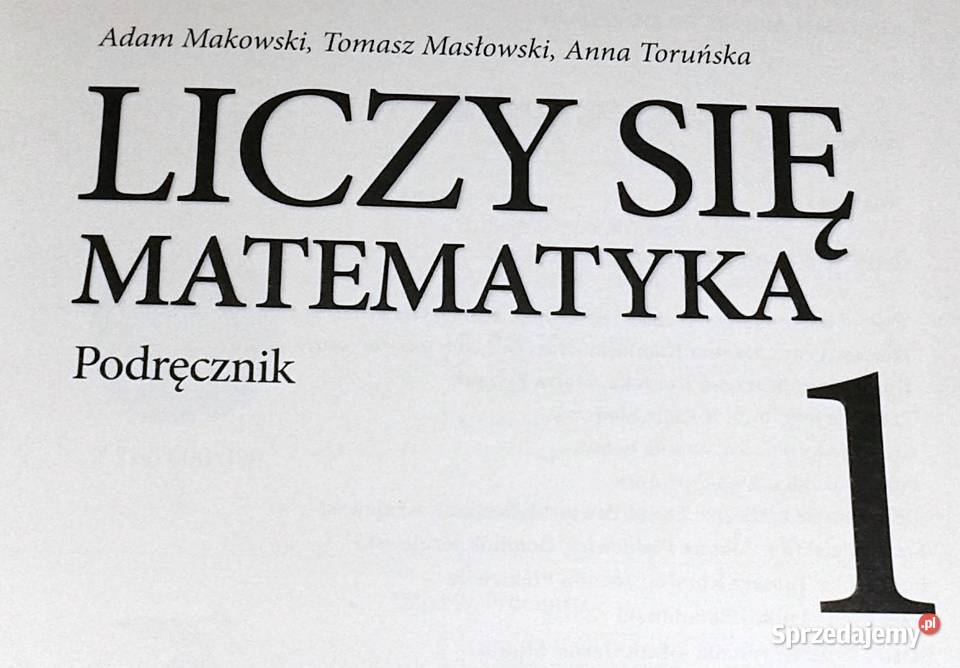 Liczy się matematyka WSiP Gimnazjum klasa 1 Rok wydania 2015 Chełm