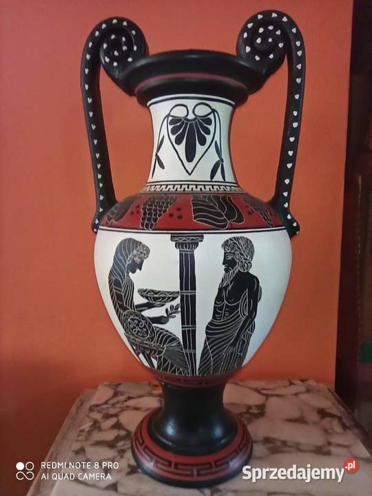 Amfora ręcznie zdobiona Made in Greece
Replika pomorskie Gdańsk