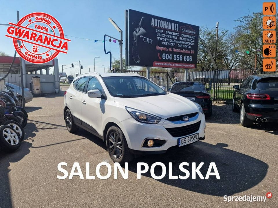 Hyundai ix35 16 GDI 135 Klima Bluetooth Grzane gniazdo AUX pomorskie Słupsk