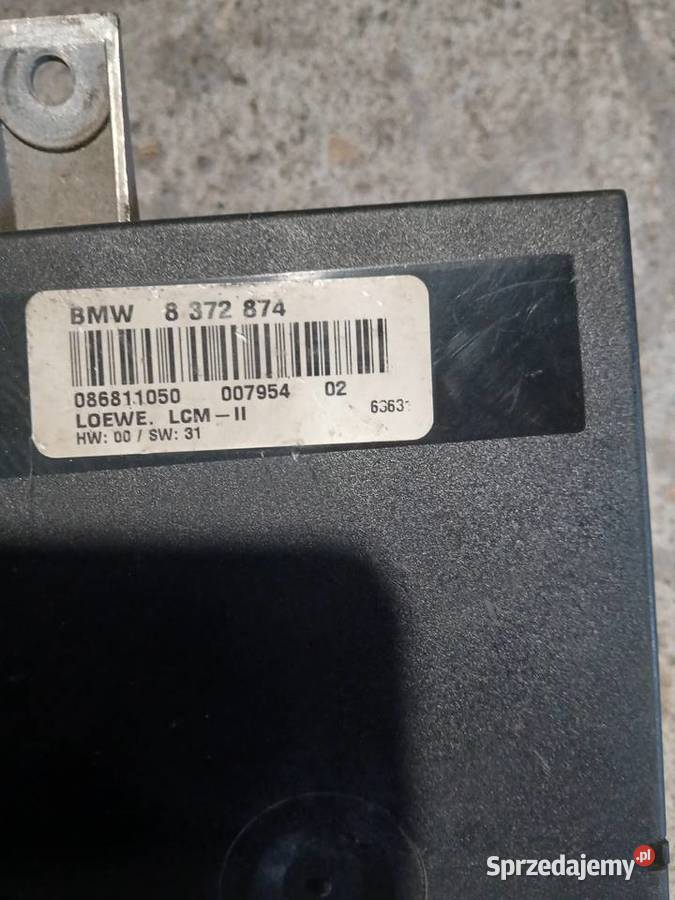 Moduł świateł LCM II sterownik BMW 5 E39 8372874 osobowe Radłów sprzedam