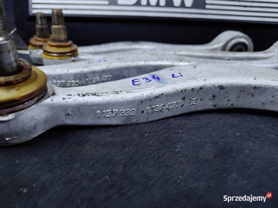 Bmw e34 wahacz przód lewy oryginał bez luzów Aleksandrów Łódzki sprzedam