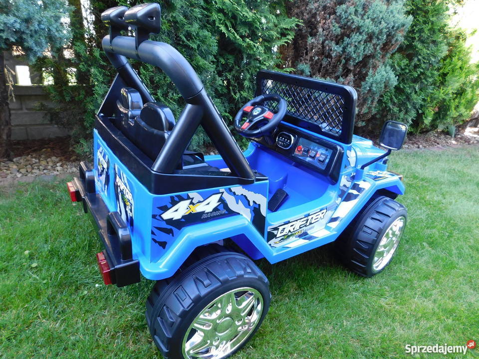 DUŻE Auto Samochód na akumulator MEGA JEEP świętokrzyskie Piekoszów