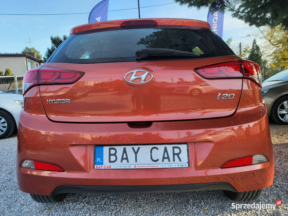Hyundai i20 125 I Właściciel Oryginalny Przebieg łódzkie Pabianice
