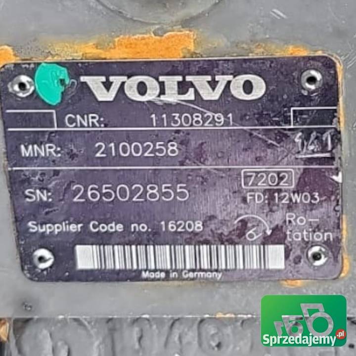 Volvo L35B 2012rPartsCzęści Wilkowo