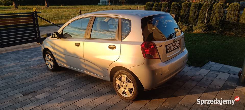 Sprzedam CHEVROLET AVEO 12 72 2007 159 1150cm3