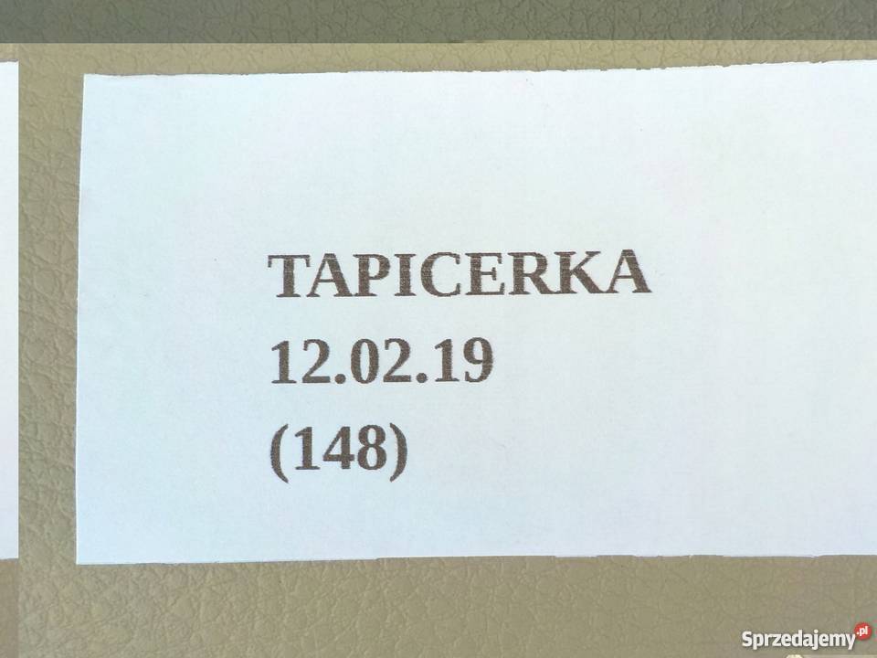 TAPICERKA BOCZEK TYŁ LEWY PRAWY INFINITI G35 Nowy Tomyśl sprzedam