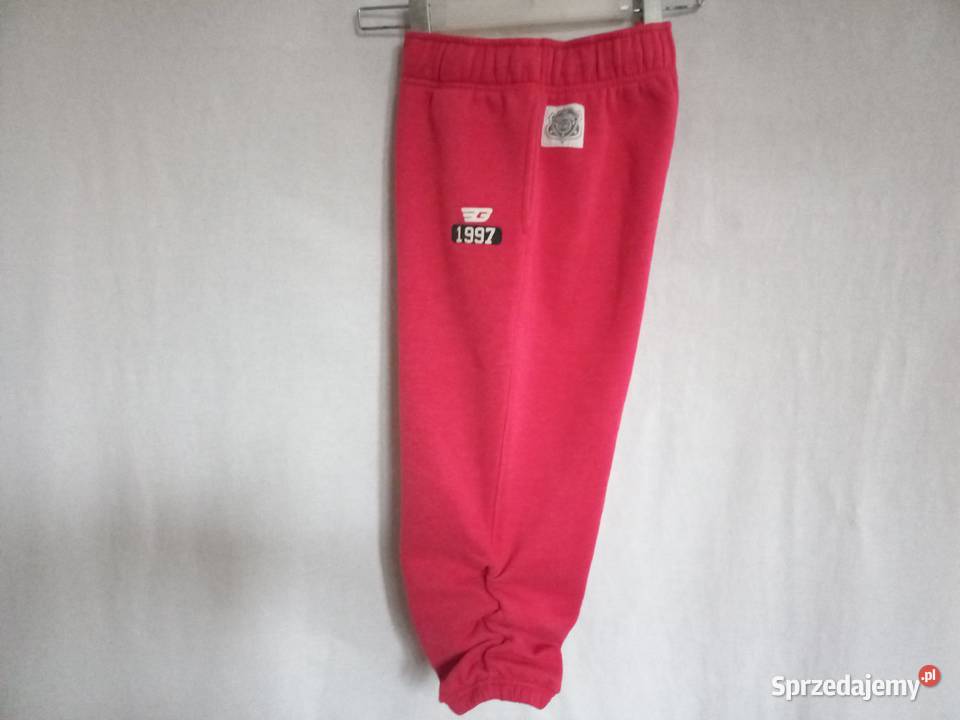 Spodnie Dresowe damskie Rybaczki r 38 Malinowe Białystok
