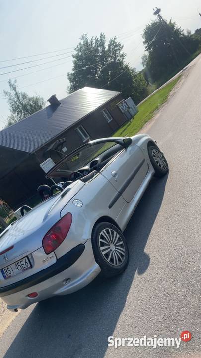 Peugeot cabrio 16 benzyna kupiony w polskim salonie Nurzec-Stacja
