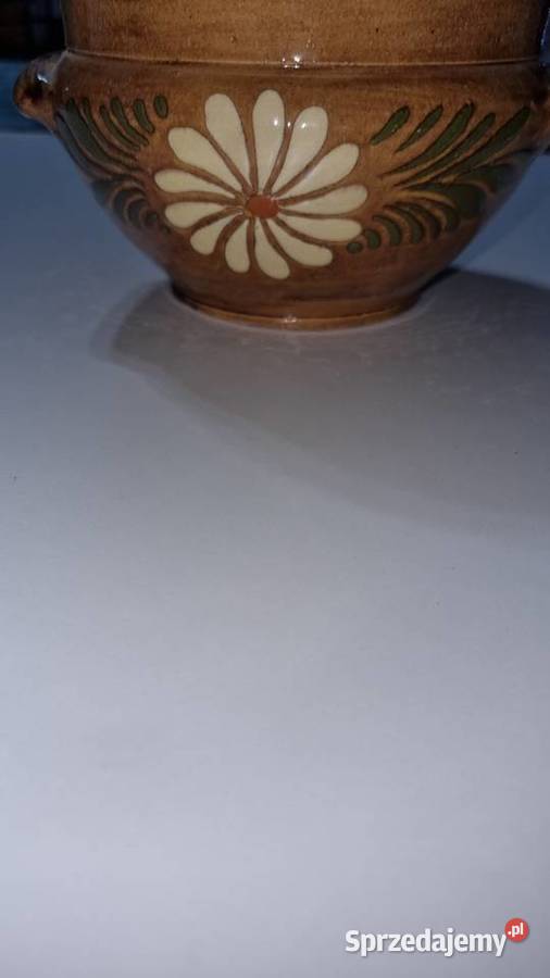 Naczynie Pojemnik Ceramiczny Ceramika i szkło wielkopolskie Wola Podłężna sprzedam