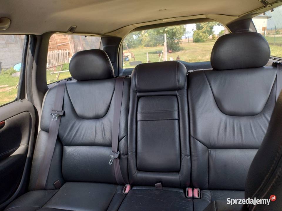 VOLVO V70 komplet foteli przód tył czarna skóra fotele, kanapy Kielce sprzedam