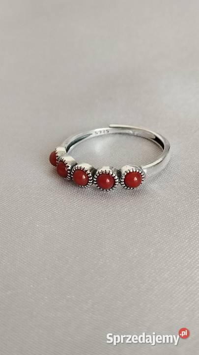 Pierścionek srebro S925 pomorskie Gdańsk