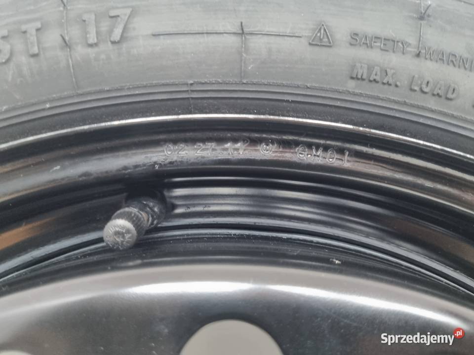 KOŁO DOJAZDOWE Opel Insignia A 12570 R17 5x120 Motoryzacja sprzedam