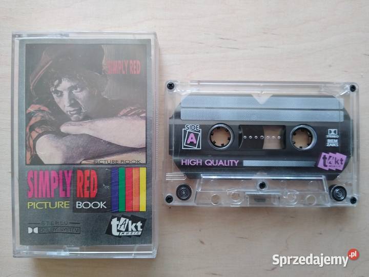SIMPLY RED PICTURE BOOK kaseta Gdańsk