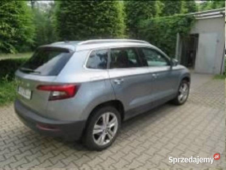 Syndyk sprzeda Skoda KAROQ 2020 CB735LG Wronczyn