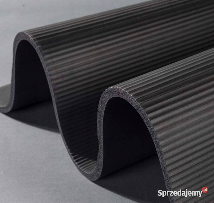 Mata do ćwiczeń Karimata Joga Fitness czarna XL Sprzęt do ćwiczeń