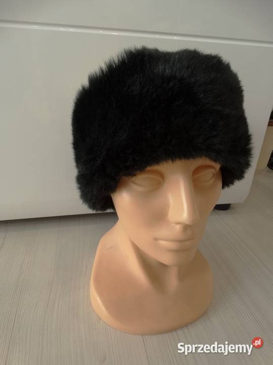 Opaska na Uszy Futrzana Gruba Zimowa Sztuczne podlaskie Łomża sprzedam
