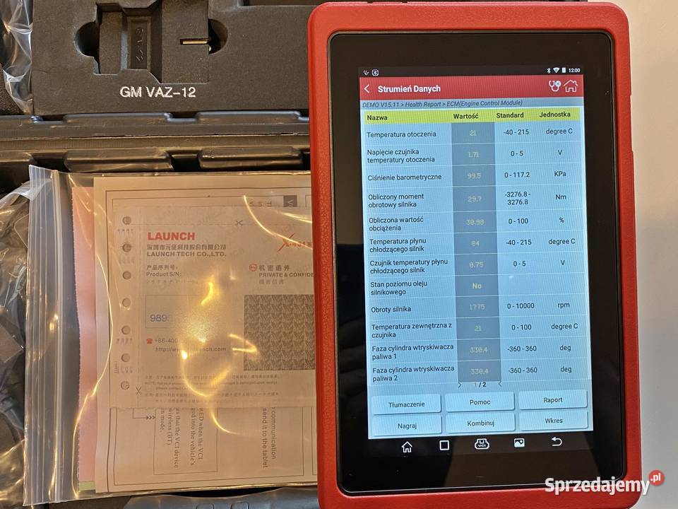 Tester diagnostyczny LAUNCH X431 PROS MINI V30 Rzeszów