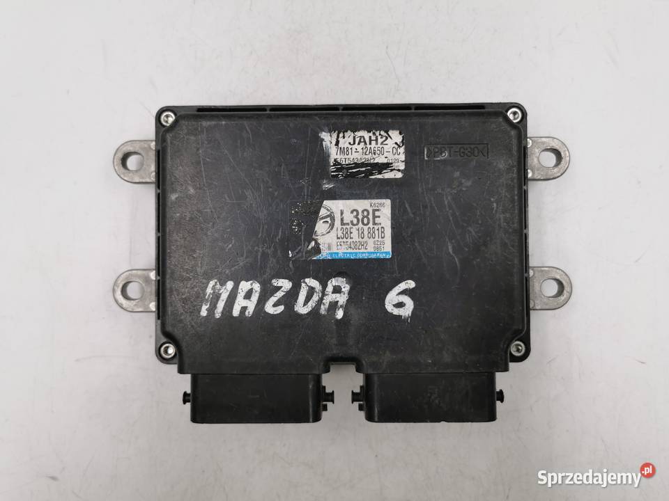 Sterownik Silnika Mazda 6 23 L38E18881B osobowe mazowieckie Wyszków