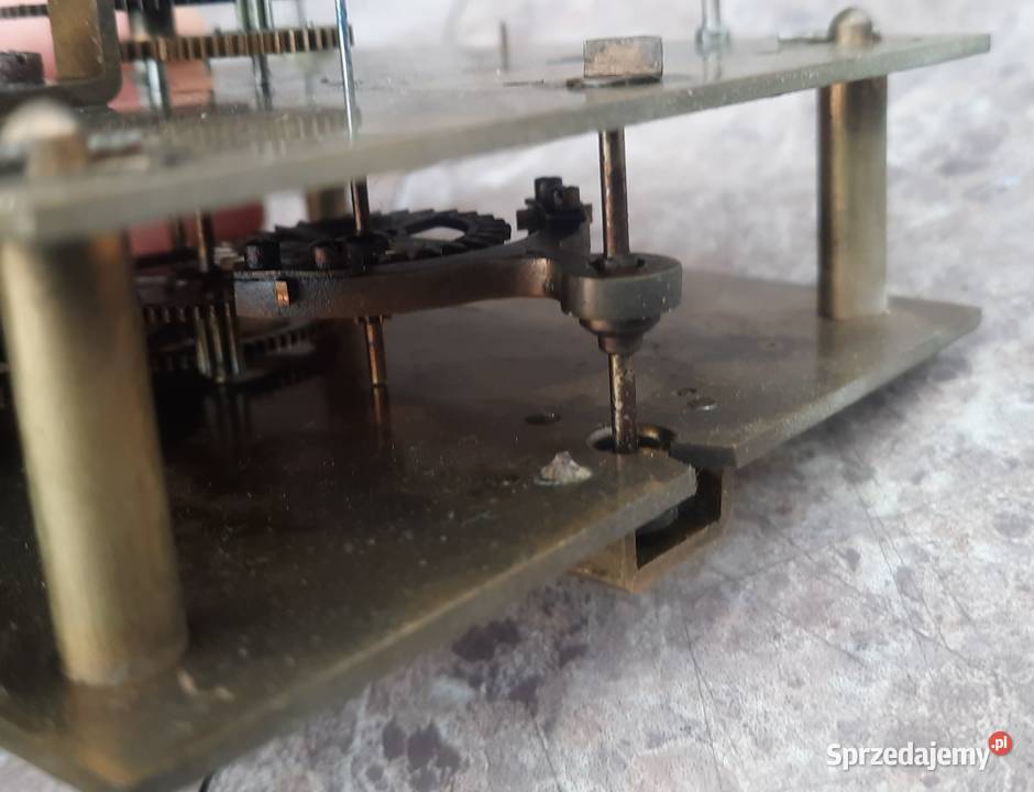 271 Mechanizm zegara żyłka linka niekompletny pomorskie Tczew