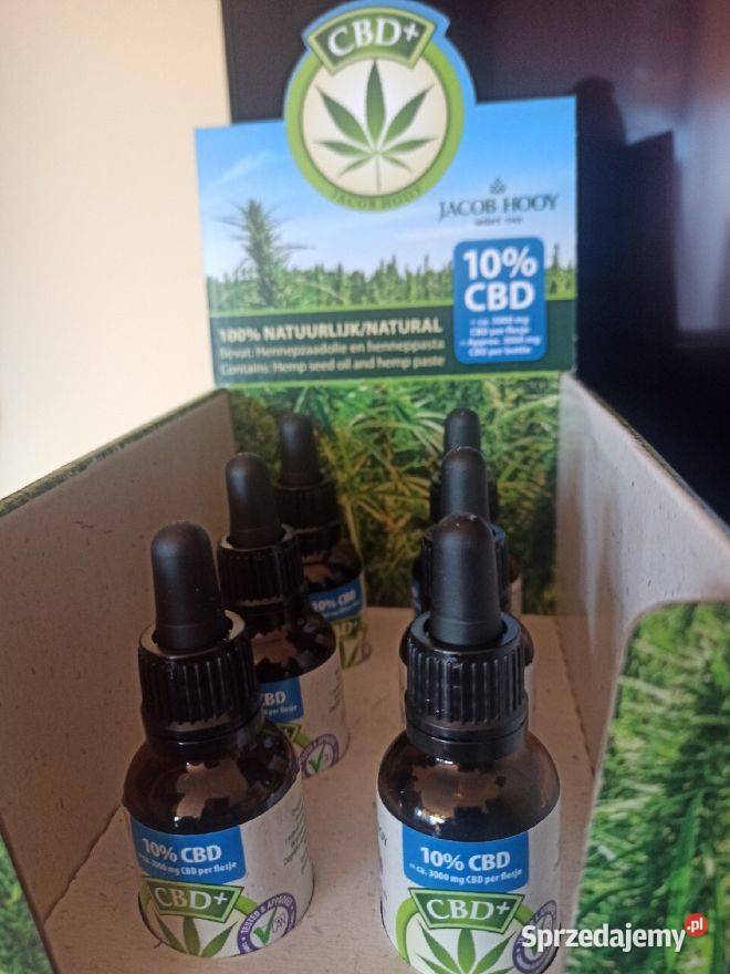 Jacob Hooy CBD Olej konopny 10 30ml Pozostałe łódzkie Łódź