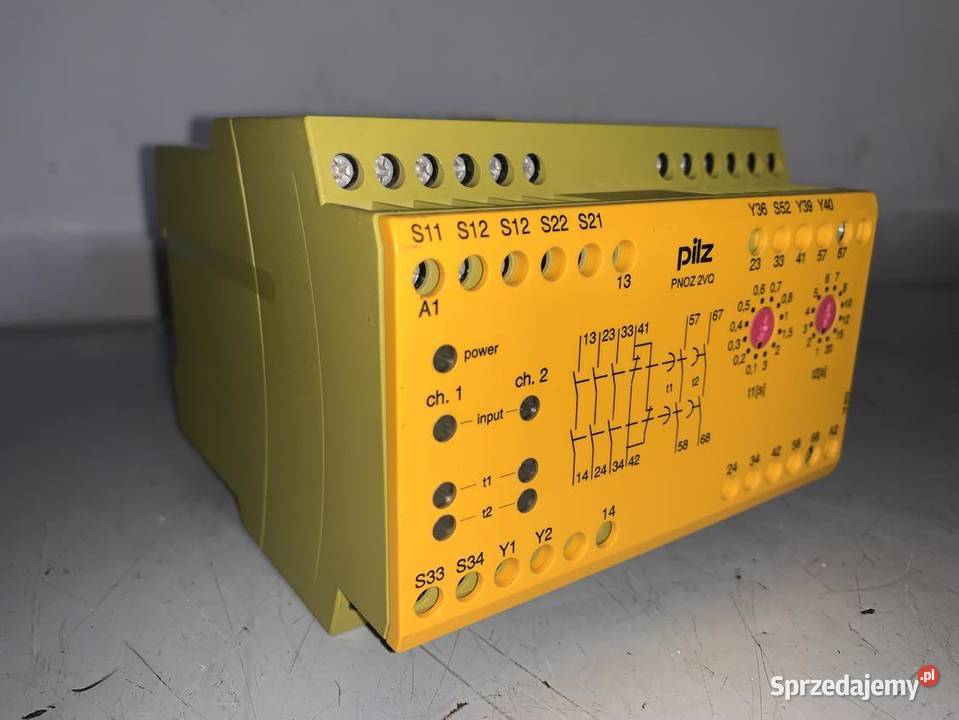 Pilz PNOZ 2VQ 24VDC 3no 1nc 2not 774013 Warszawa