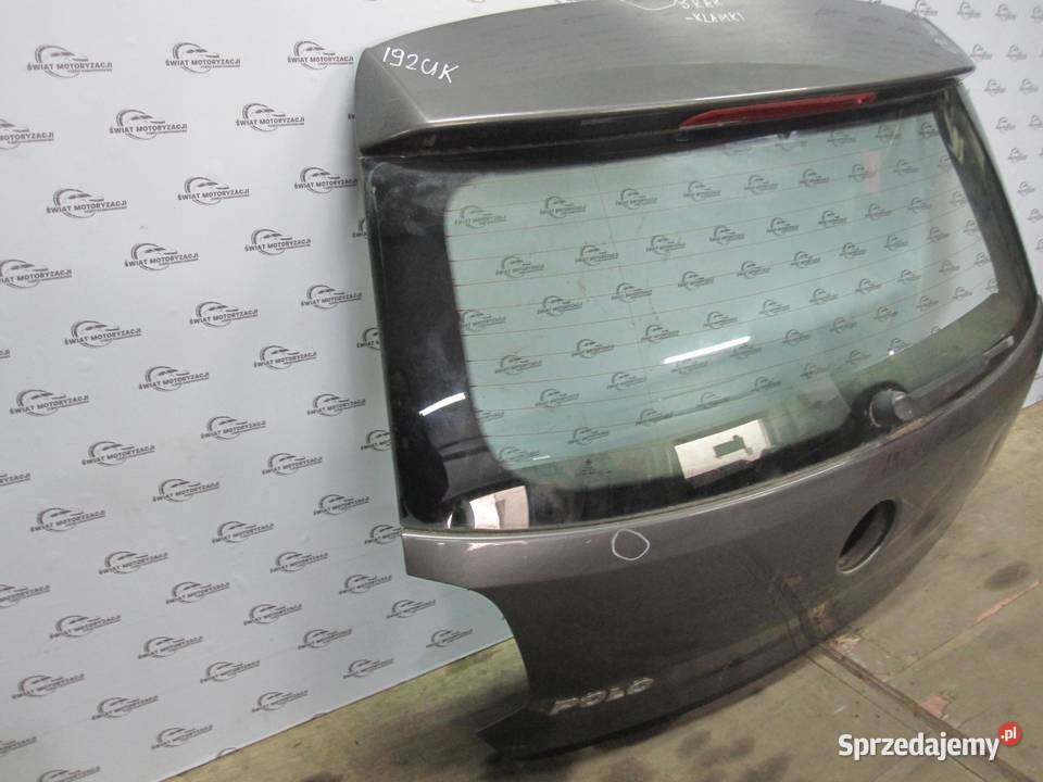 VW POLO V 11r klapa tył osobowe
