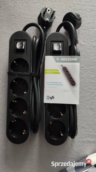 Listwa zasilająca 4 gwiazdkowa z przełącznikiem Zielona Góra