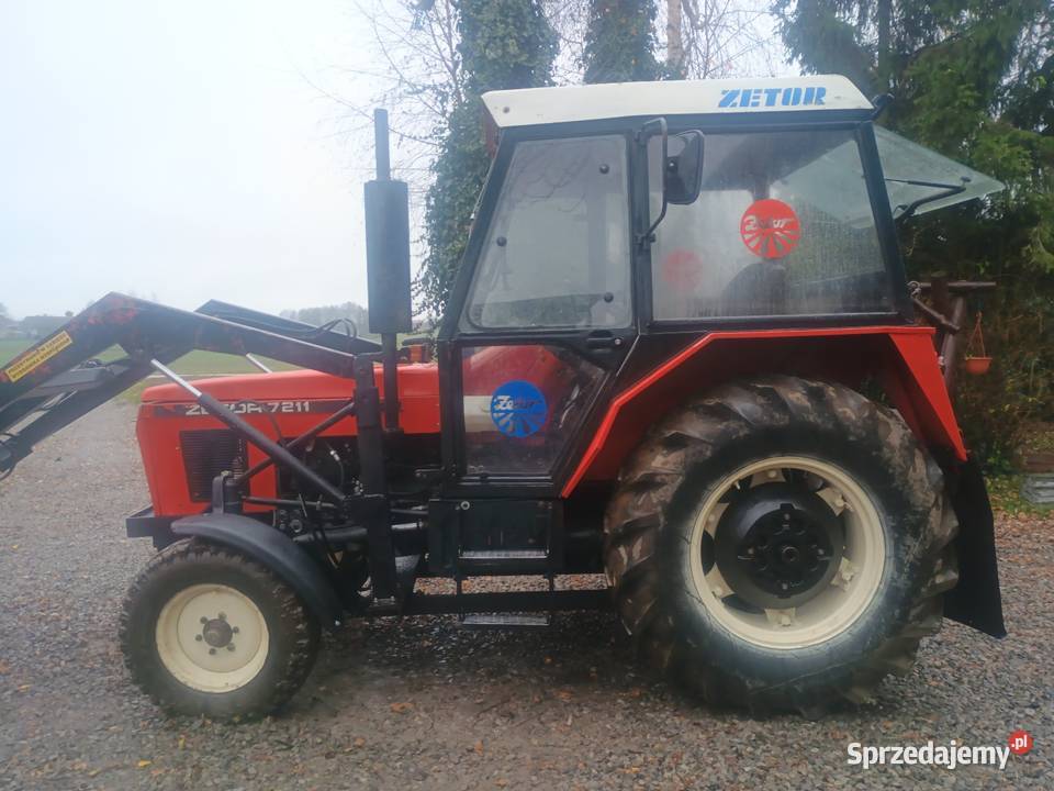 Zetor 7211 z ładowaczem czołowym Waśniów