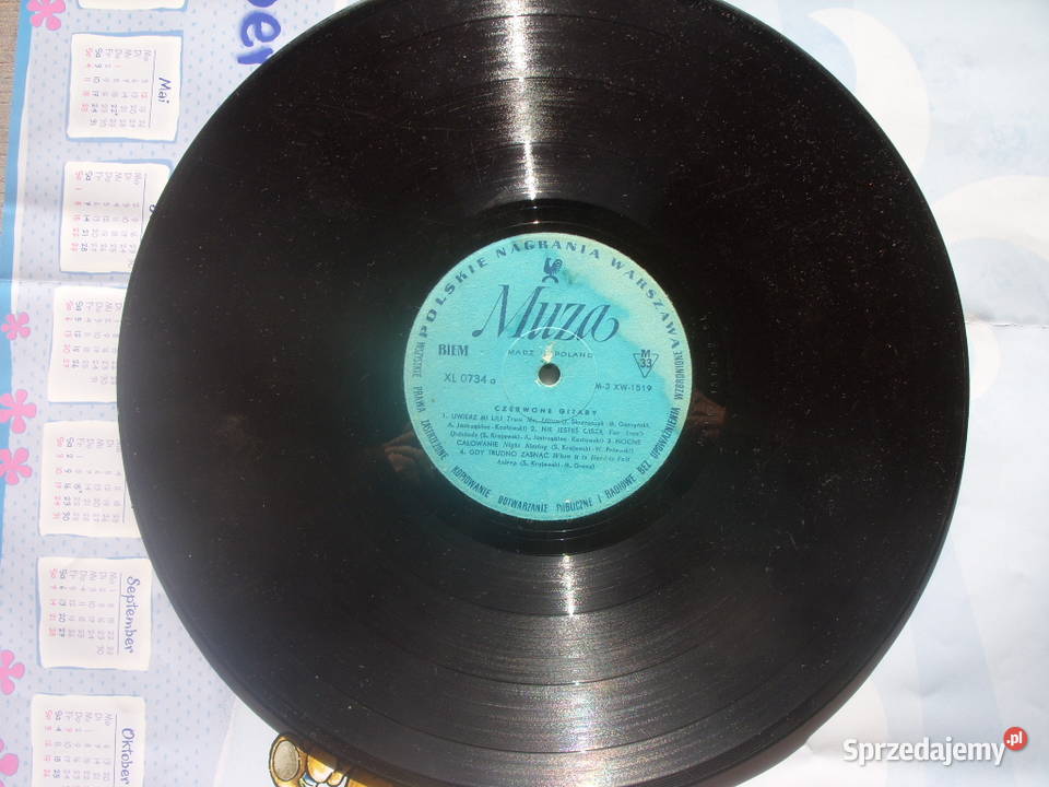 Winylb LP CZERWONE GITARYUWIERZB MI LILI Wołów sprzedam