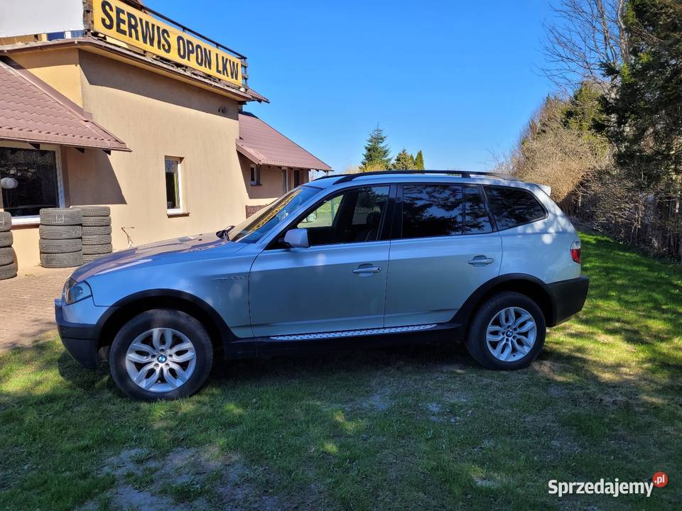 Bmw x3 4x4 m47 150 lakier metallic X3 Przodkowo sprzedam
