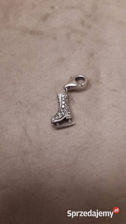 zawieszka srebrna łyżwa Wisiorki mazowieckie