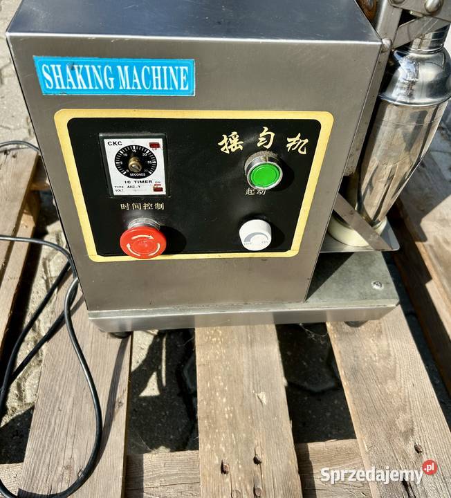 PODWÓJNA MASZYNA DO WYTRZĄSANIA BUBBLE TEA Z Krępsko