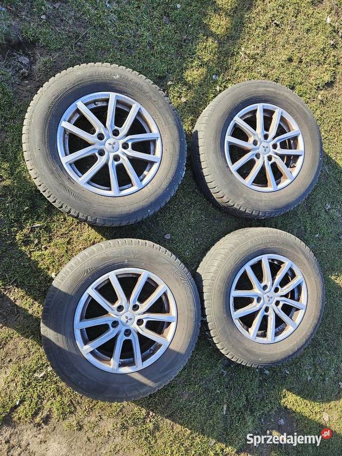 Koła zimowe 5x1143 16 na felgach aluminiowych łódzkie Łask