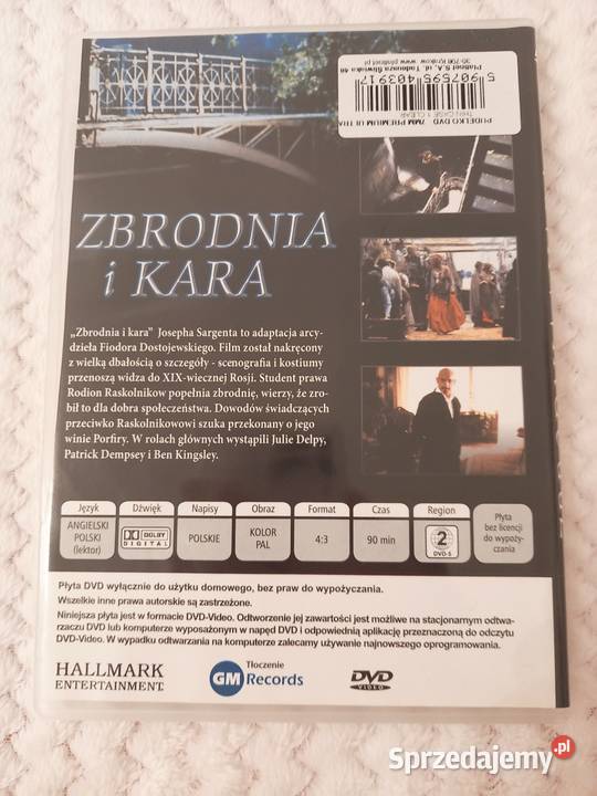 Lektury Zbrodnia i kara Ziemia obiecana Kraków sprzedam