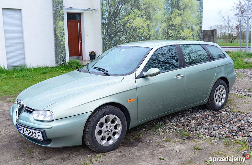alfa romeo 156 20 jts skóra 2002 lift wnętrza poduszka powietrzna wielkopolskie Mosina